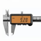 Digital skydelære 0-150x0,01 mm med kæbelængde 40 mm (orange farvedisplay) Diesella 