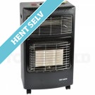 Gasovn med el-varmeblæser, Infrarød 4200 Watt Nor-Varm 