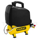 Kompressor 6 liter, oliefri Stanley 