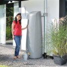 GRAF Elegance Regnvandsbeholder i stengrå plast 400 liter