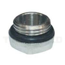 Altech Radiatorprop 1/2" Forniklet med O-ring