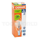 Sparepære E14 Halogen kerte, 18 Watt - 1 stk Osram 