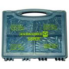 EXPANDET Superpløk Rawsplugs Sortimentsboks 5, 6, 8 og 10mm, 275 stk.
