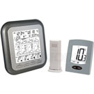 La Crosse Technology WM5100 & WS9008 Vejrstation med 4 døgns vejrprognose, termometer & sensor