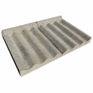 Ildfast bundplade til betongrill