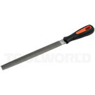 Bahco Halvrund fil, grov, 8"