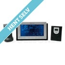 Vejrstation - digital med LCD-farvedisplay, trådløs VENTUS W194