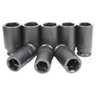 Slagtoppe sæt - 8 stk. 3/4" ProBuilder 