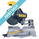 Kombineret teleskop kap- og geringssav med dobbelt gering, 1500 Watt Dewalt DW718