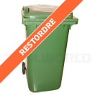 Affaldsbeholder i plast, 240 liter