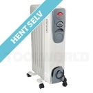 Olieradiator, 1500 Watt Nor-Varm 