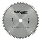Rawlink® Rundsavsklinge - 72 tænder, 315 mm