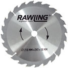 Rawlink® Rundsavsklinge - 24 tænder, 210 mm