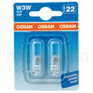 Osram Interiør glassokkel, W3W
