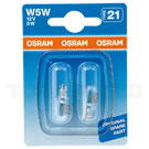 Osram Interiør glassokkel, W5W