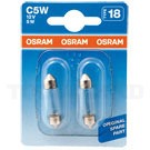 Bremse og baglygte, C5W Osram 