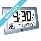 La Crosse Technology WS8009 Digitalt ur med kalender, stort display