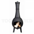 Fancy Flames Terrasseovn i støbejern, 110 cm