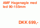 AMF Hagenøgle med led, 90-155 mm