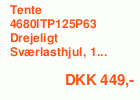 Tente Drejeligt Sværlasthjul, 125 mm