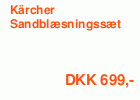 Kärcher Sandblæsningssæt