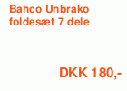 Bahco BE-9776 Unbrako foldesæt, 7 dele