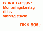 BLIKA Monteringsbeslag til lav værktøjstavle, 940 mm