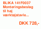 BLIKA Monteringsbeslag til høj værktøjstavle, 940 mm
