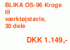 BLIKA OS-96 Kroge til værktøjstavle, 30 dele