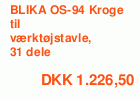 BLIKA OS-94 Kroge til værktøjstavle, 31 dele