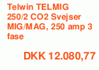 Telwin TELMIG 250/2 CO2 Svejser MIG/MAG, 250 amp 3 fase 