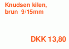 Knudsen kilen, brun  9/15mm