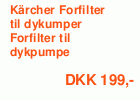 Kärcher Forfilter til dykumper Forfilter til dykpumpe