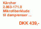 Kärcher Sæt af mikrofiberklude, bad