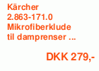 Kärcher Sæt af mikrofiberklude, bad