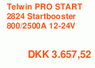 Telwin PRO START 2824 Startbooster/batterilader 800/2500A 12-24V