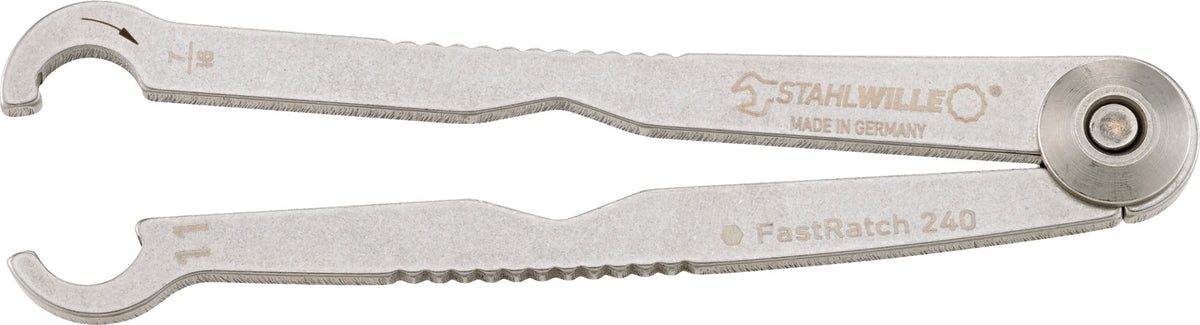 FastRatch 240 åben ringskraldenøgle 11 mm (7/16")