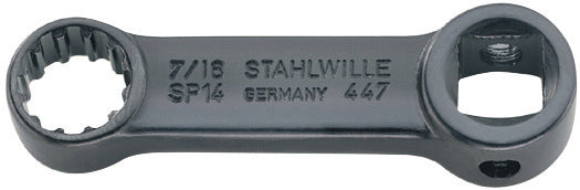 447aSP adapter 5/16", firkant 3/8"