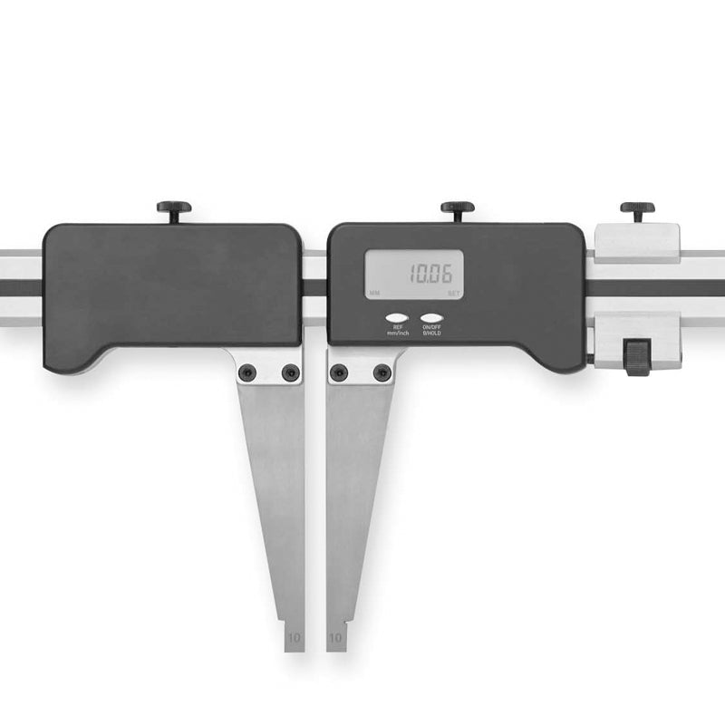 Aluminium digital Duo skydelære 1000 × 0,01 mm (400 mm kæbe)