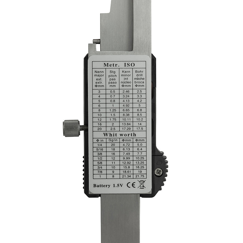 Digital målekile 10–20 mm × 0,01 mm nøjagtighed ±0,05 mm