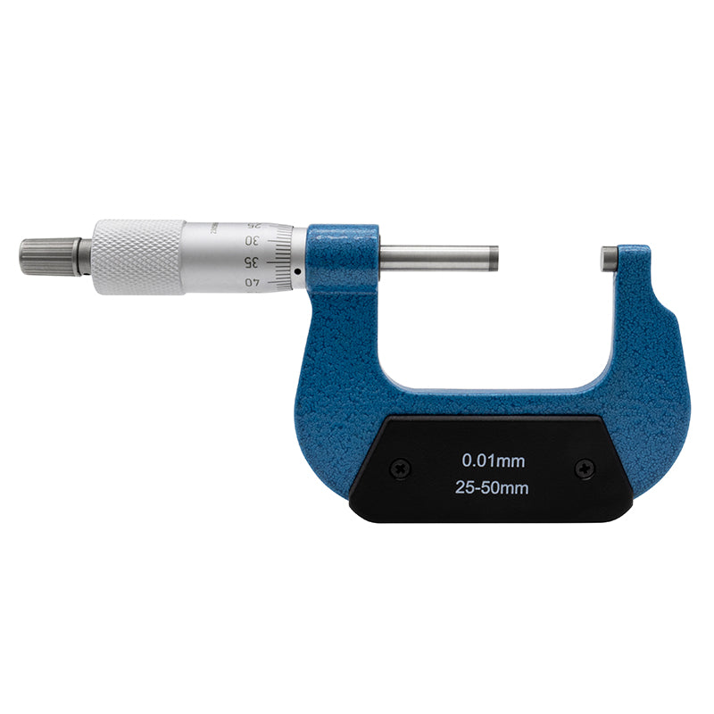 Mikrometerskrue 25–50 × 0,01 mm