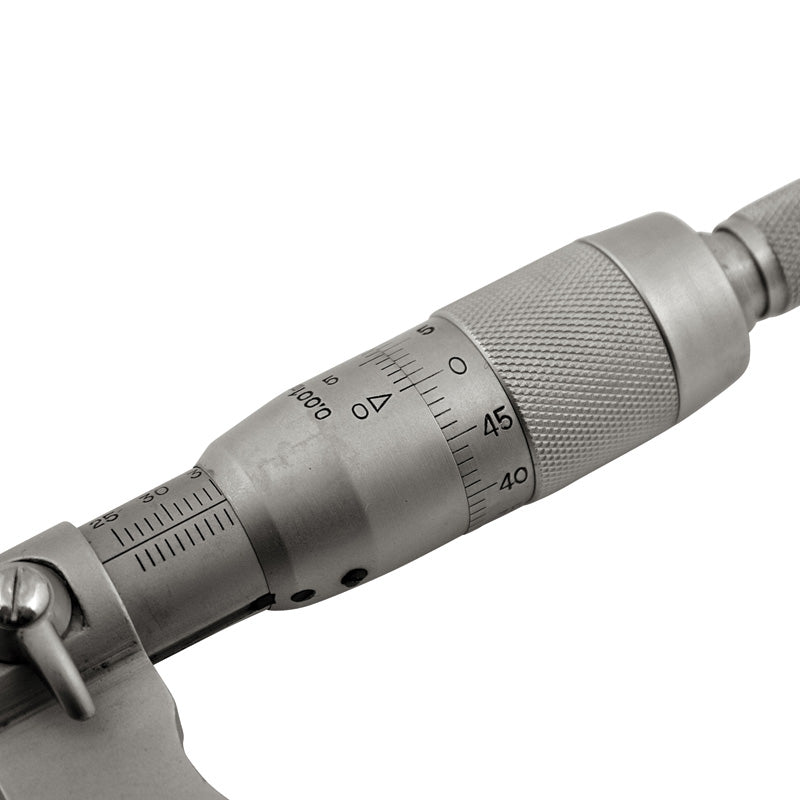 Mikrometerskrue 50–75 × 0,001 mm med parallaxefri nonius aflæsning
