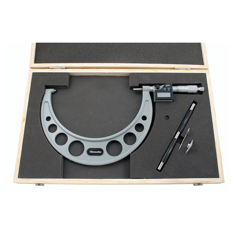 IP65 digital mikrometerskrue 125–150 × 0,001 mm