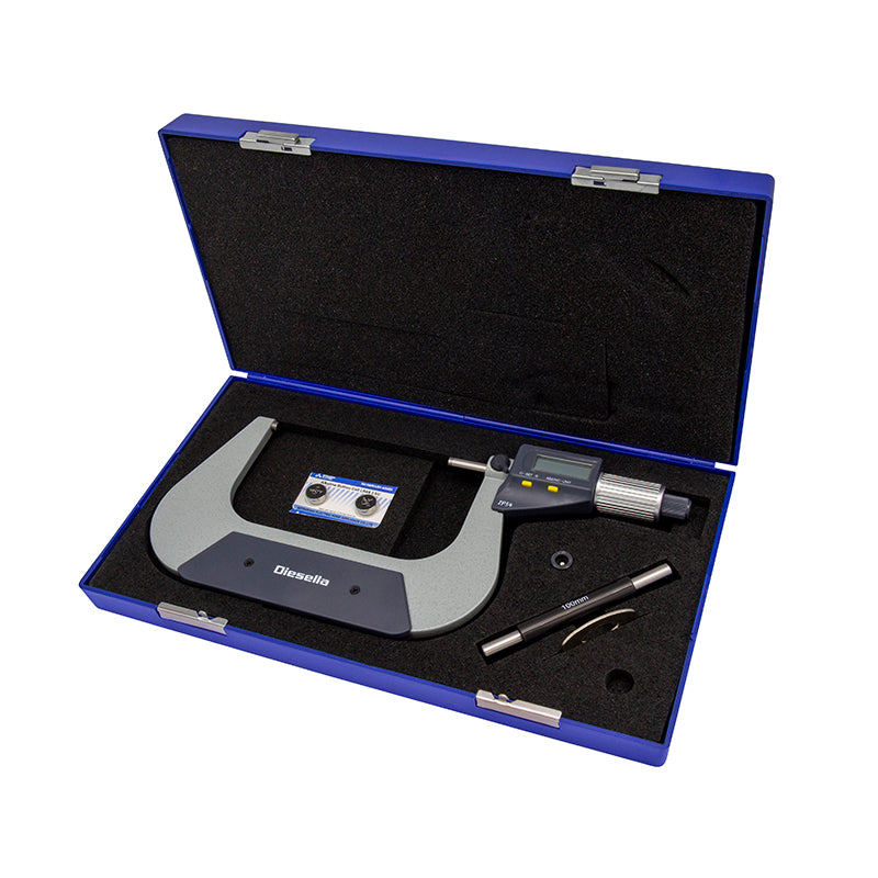 IP54 digital mikrometerskrue 100–125 × 0,001 mm