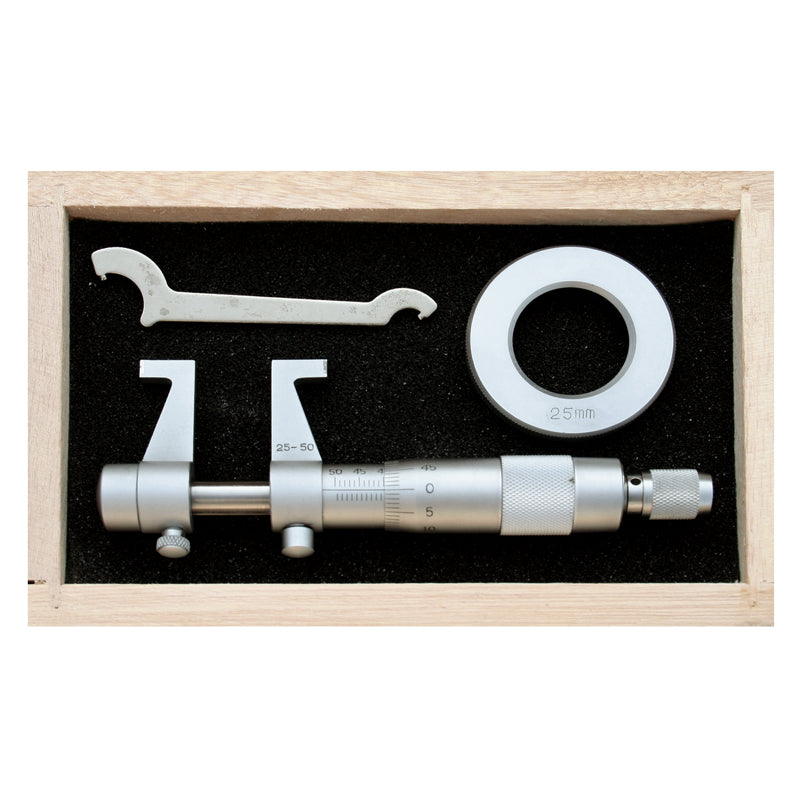 Indvendig 2-punkt mikrometer 25–50 × 0,01 mm