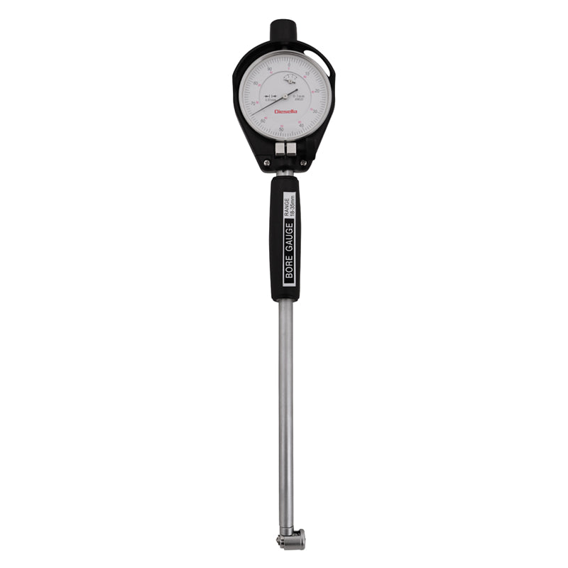 Cylindermåler 18–35 × 0,01 mm med måleur