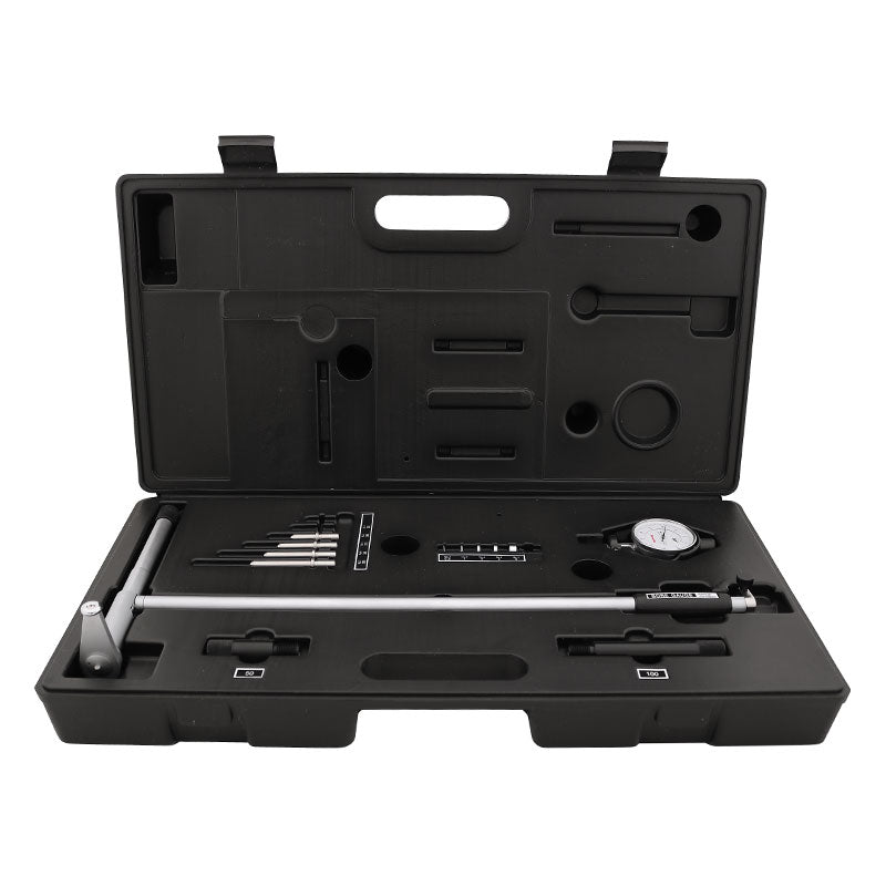 Cylindermåler 250–450 × 0,01 mm med måleur