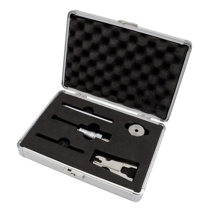 Indvendig 3-punkt mikrometer 6–8 mm inkl. forlænger og kontrolring