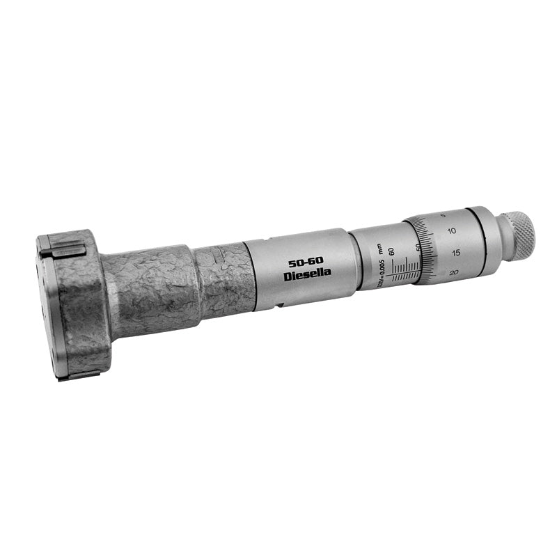 Indvendig 3-punkt mikrometer 40–50 mm (uden kontrolring)