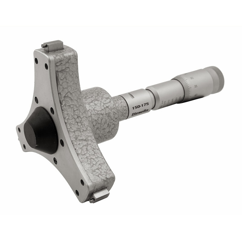Indvendig 3-punkt mikrometer 150–175 mm (uden kontrolring)